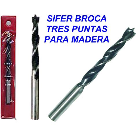 Foret à trois pointes pour bois 9 mm