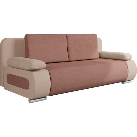 Sofá cama Comfivo Pudor, Uttario Velvet 2956 + Uttario Velvet 2955, Almacenaje, 0, 77x200x92cm