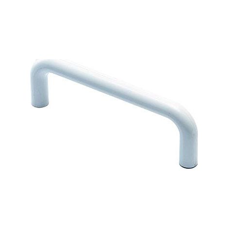 Bulk Hardware BH01777 Poignee en Plastique ronde fixation arriere, 100 mm, Set de 6 Pieces
