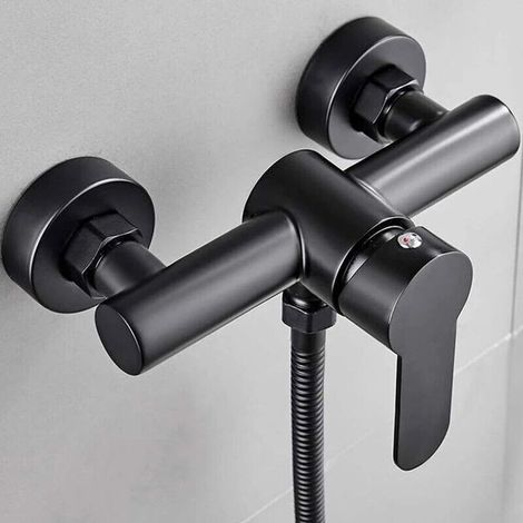 – Mitigeur thermostatique de douche mural – Acier inoxydable 304 – Finition chrome – Interrupteur G1/2 pour contrôle précis de la température (1/5)