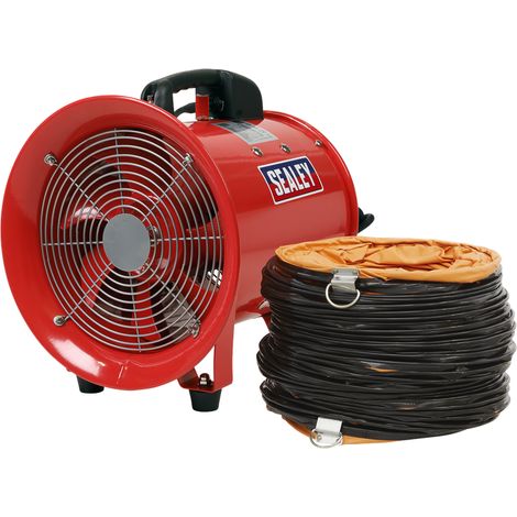 Sealey Portable Ventilator with 5m Ducting 250mm VEN250 (1/4)