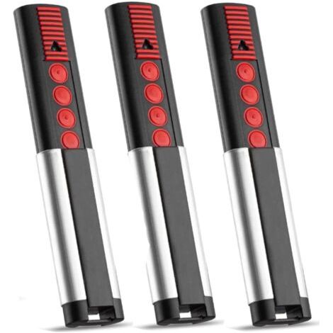 BUNTHAUS Lot de 3 télécommandes de porte de voiture 868 MHz pour Sommer 4020 TX03-868-4, 4020V000, 4025V000, 4026V000, 4026V000, 4 canaux, émetteur portatif