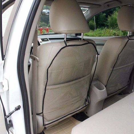 2-Piece Car Seat Cover, Child Protective Car Seat Cover, Anti-Mud and Anti-Dust Mat MUMU (1/4)