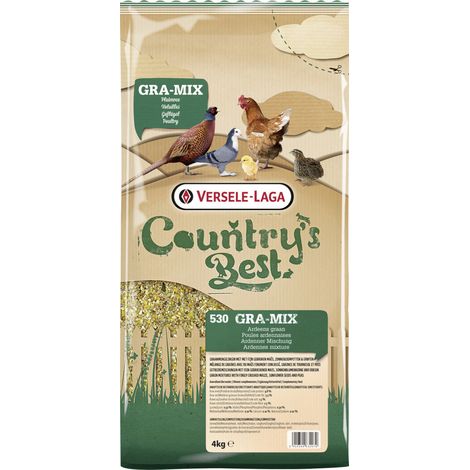 Country's Best Geflügelfuttermix Ardenner Mischung 4 kg Geflügelfutter