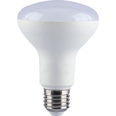 LED LAMPADINA - SAMSUNG CHIP 11W E27 R80 PLASTICA 6500K                                                  - Luce FREDDA