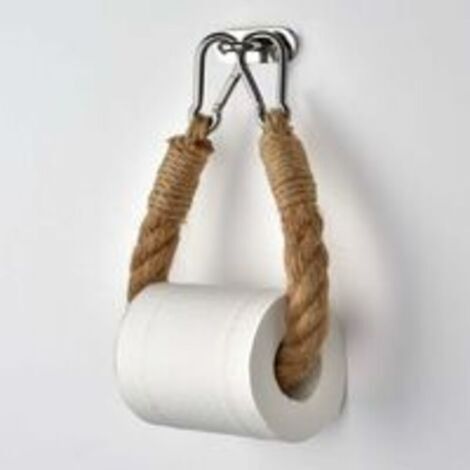 Support pour Rouleau de Papier Toilette, Porte-Papier Salle de Bain Support de Rouleau de Serviette Toilette (1/4)