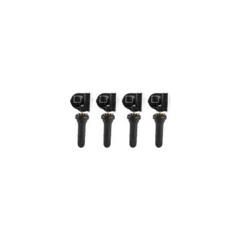 Pour Kit de 4 capteurs de pression des pneus – Compatible avec Ford EcoSport, Fiesta, Focus – Fabriqué en cuivre et caoutchouc – Installation facile (1/2)
