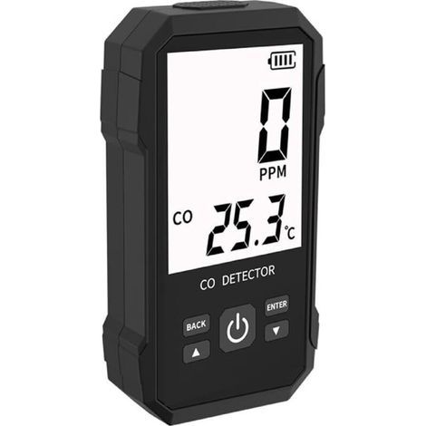 Détecteur Monoxyde Carbone Analyseur Gaz Combustible Portable Détecteur Fuite Gaz Naturel Multifonction Alarme À Réponse Rapide Détecteur Fuite Gaz Portable Alarme Détecteur Co (1/4)
