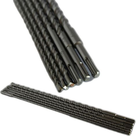 6 X 450 Mm Sds Wall Driver Drill Bits ø 6, 8, 10, 12, 14, 16 Mm (1/3)
