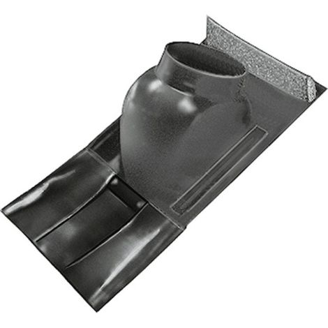 Wolf Cob Universal Pan 1720205 brun-rouge, avec adaptateur, pour toit en pente 25-45 ° (1/2)