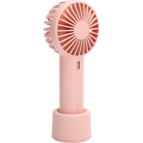 Ventilateur portable avec batterie rechargeable, angle réglable et flux d'air puissant, achetez en toute confiance. (1/4)