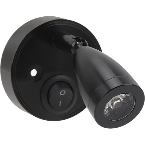 Lampe de lecture LED 12V/24V polie pour camping-car, bateau, camion, remorque - Éclairage de couchette marin (1/5)