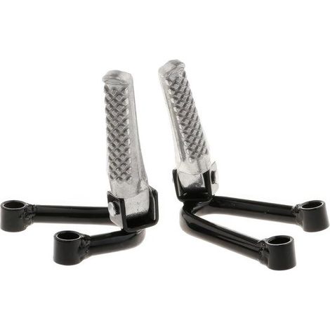 Supports universels pour repose-pieds passager, compatibles VTT et motos, installation rapide (1/5)