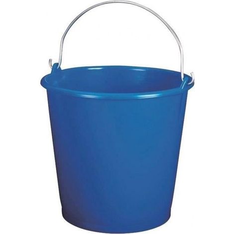 Seau de ménage gradué - 12 L - bleu (1/2)
