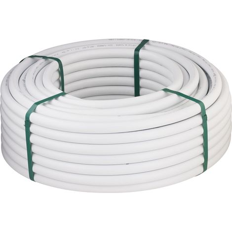 Couronne tube multicouche nu Ø26 mm, longueur 50 m, norme NF 545 eau potable et chauffage (1/4)