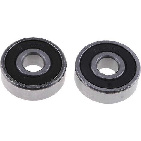 Lot de 2 roulements de jante (avant et arrière) – 12 mm x 37 mm – pour PIT Bike et Dirt Bike (12" et 14") (1/5)