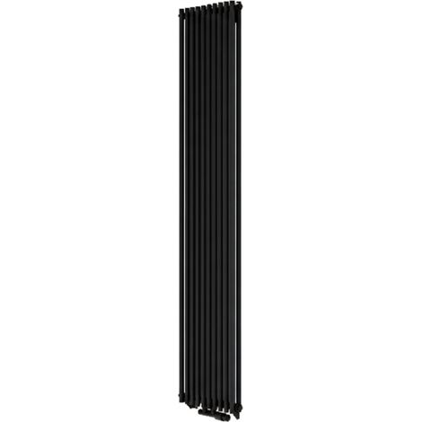 Radiateur décoratif LUXRAD Gamba 180x36,5 ZDC noir 1104W (1/4)