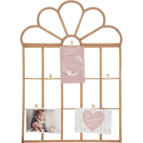 Portafoto per bambini in rattan 40x57cm - Atmosphera créateur d'intérieur