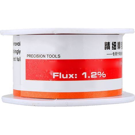 Fil à souder Sn60/40, noyau de colophane en étain, 50g, 0.5mm, Flux 1.2%