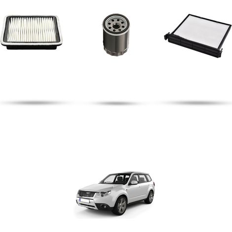 Kit tagliando 3 filtri compatibile con Subaru Forester (SH) 2.0 16v 110kw dal 2008 (1/5)