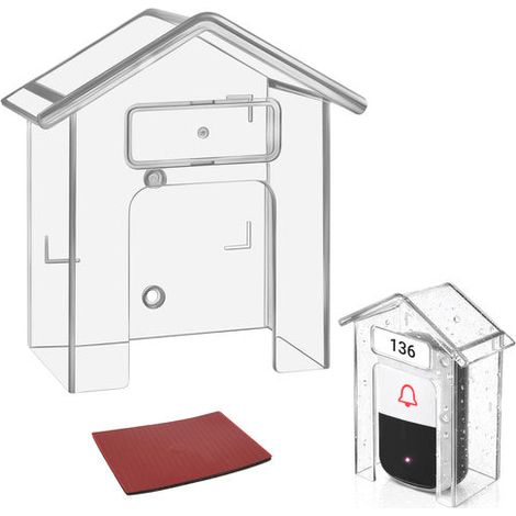Doorbell Protective Canopy, Waterproof, Easy Install