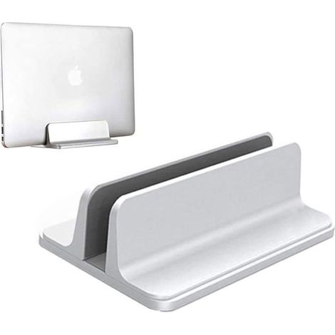 Supporto per laptop, supporto verticale per laptop, supporto regolabile per Macbook/laptop/Surface Pro e iPad (1/5)