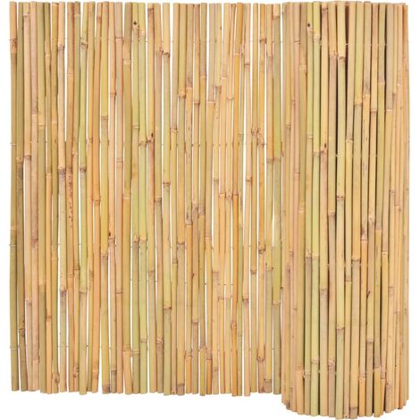 vidaXL Bamboo Fence 300x100 cm