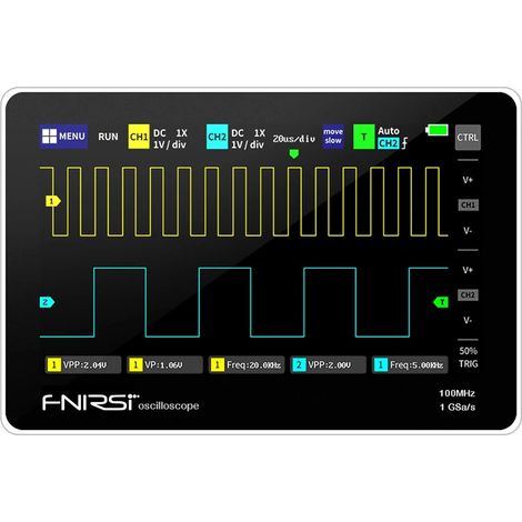 FNIRSI 1014D, 1013D Dual-Channel Digital Oscilloscopes 1013D (1/5)
