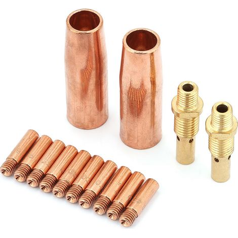 Kit de 14 pièces de connecteurs pour torche de soudage Twick, embouts conducteurs (1/5)