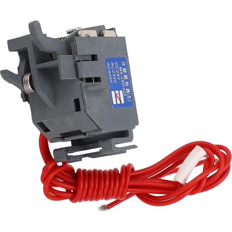 déclencheurs shunt, dispositif de déclenchement shunt, disjoncteur, accessoires de contact auxiliaire, montage à gauche, 230 V CA (1/5)