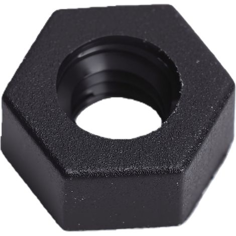 PA66 Nylon-Sechskantmutter, dicke Kunststoff-Befestigungsschraube für Heimwerker-Autoreparaturen, schwarz M4 (1/5)