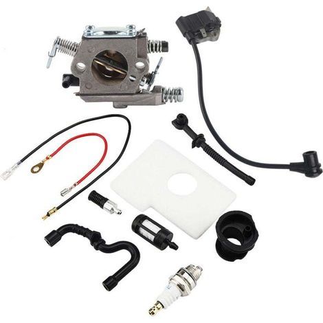 Carburatore Bobina di accensione Kit Carb per Stihl Walbro 017 018 MS170 MS180 Motosega (1/4)