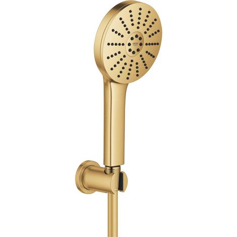 GROHE Ensemble de douche 3 jets avec support mural - Cool Sunrise brossé - 134865GN01 (1/5)