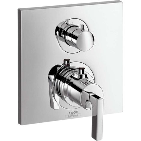 hansgrohe AXOR Citterio termostato empotrado con válvula de (1/4)