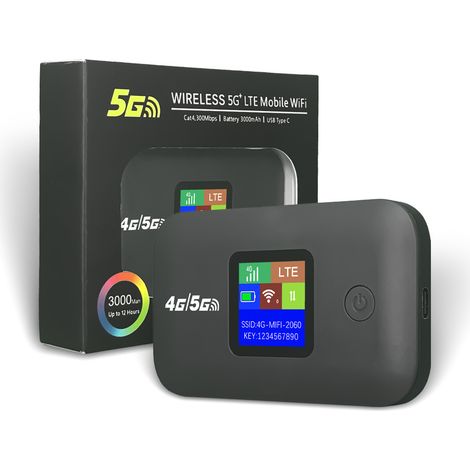 In stock: A8 New 4G Wireless 3000mAh Router with SIM Card Insertion, Color Screen, MIFI, Portable Mobile WiFi Hotspot -- A8-E Eurasian Edition, Iron Gray (1/4)