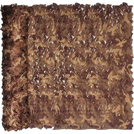 Filet de camouflage en rouleau en vrac, tissu de camouflage militaire, stores pare-soleil pour décorations de fête de camping en plein air, 2 x 3 m
