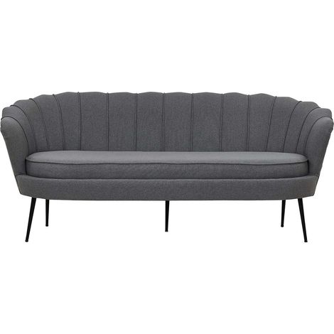 Calais Sofa 3 Personen grau. (1/5)