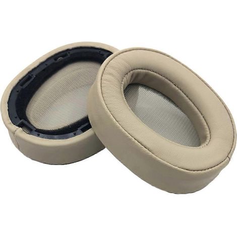 Coussinets d'oreille de rechange en cuir d'agneau pour Sony MDR-100ABN WH-H900N (1/5)