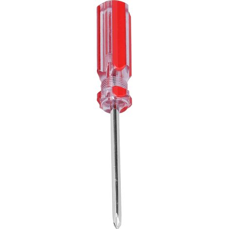 Lot de 10 tournevis cruciformes à manche rouge isolés et sécuritaires pour la réparation et l'entretien des appareils électroménagers. (1/5)