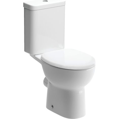 Signature Zeus Close Coupled Toilet (inc Soft Close Seat) (1/4)