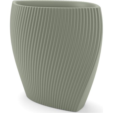 Vaso Veca Eclipse 72 cm – Design moderno per interno ed esterno - Colore: Terra laguna