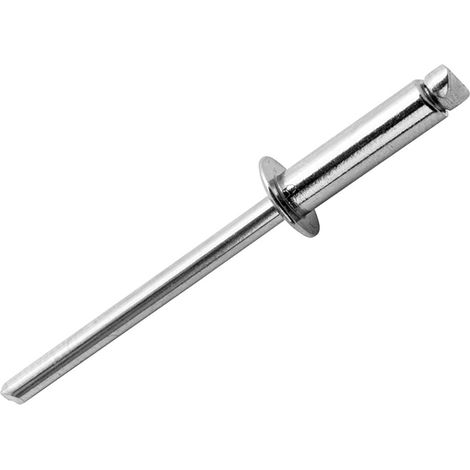RAPID Stainless Steel Rivets 4 x 12 mm Grip 6-9 mm Blister Pack of 50