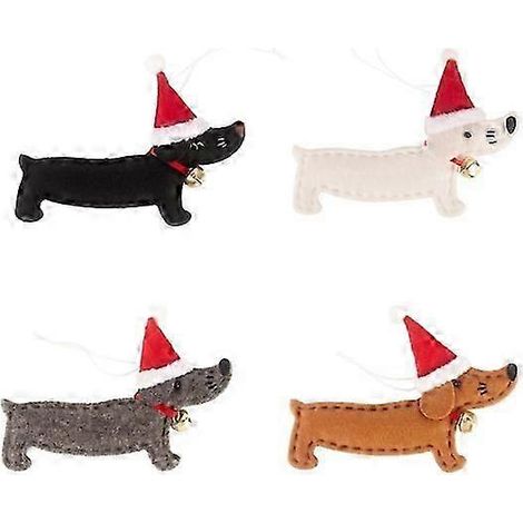 Neues Weihnachtsaccessoire, Weihnachtsschmuck, Weihnachtsbaum-Anhänger, kleiner brauner Anhänger (1/5)