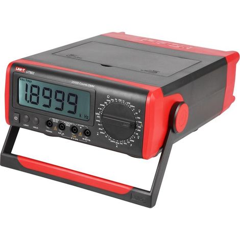 Uni-T UT802 Medidor de laboratorio con pantalla LCD y puertos USB