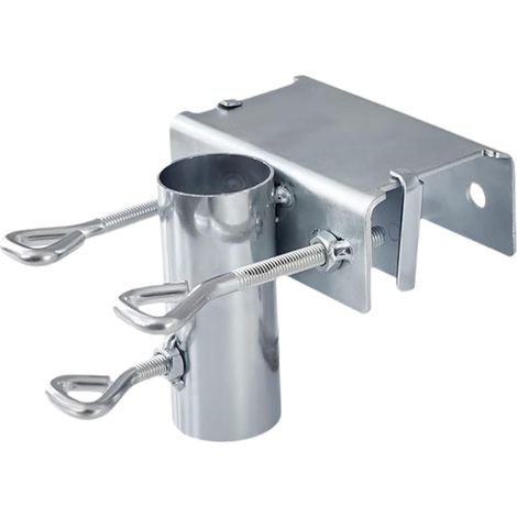 Soporte para sombrilla de terraza con clip, resistente al viento y de liberación rápida, para sombrilla de sol en París. (1/4)
