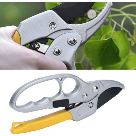 Easy-to-use Gardening Scissors for Pruning Fruit and Shrubs - SK-5 Steel Blades for Pruning- (1/2)