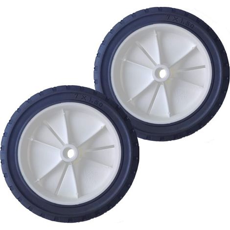 ruedas para cortacésped, de goma, diámetro 170 mm, orificio 12,8 mm, para jardín. (1/5)
