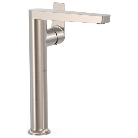 Mitigeur XL avec manette latérale pour lavabo Project Acier - TRES 22184701AC