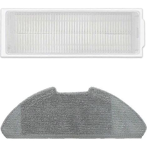 Accessoires pour aspirateur robot Xiaomi Robot Vacuum-Mop 2 Pro/Lite MJST1SHW MJSTL : filtre HEPA, chiffon de nettoyage, brosse latérale principale (1/5)