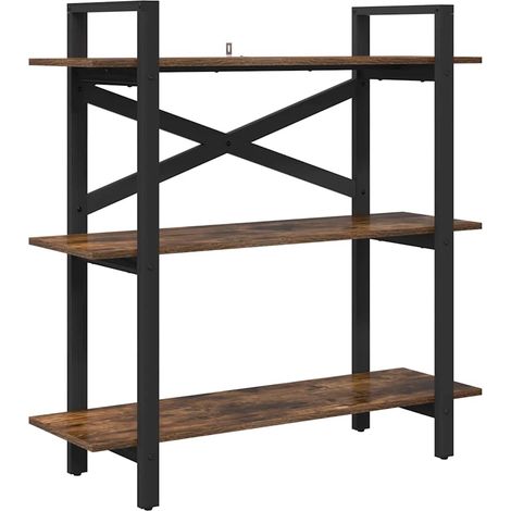 Étagère Chêne fumé 100 x 33,5 x 102 cm Bois d'ingénierie (1/5)